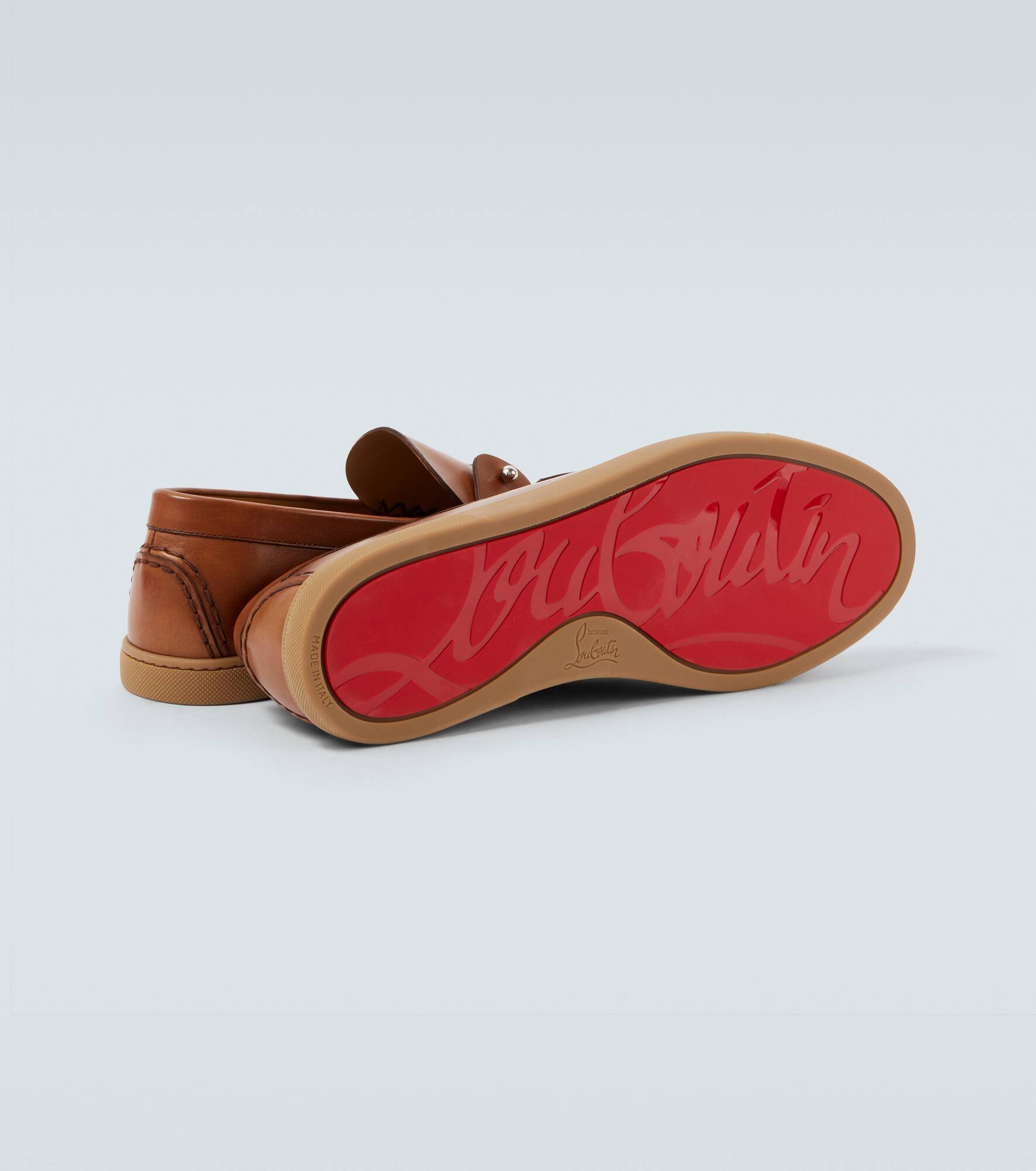 Chambeliboat leather boat shoes - 7