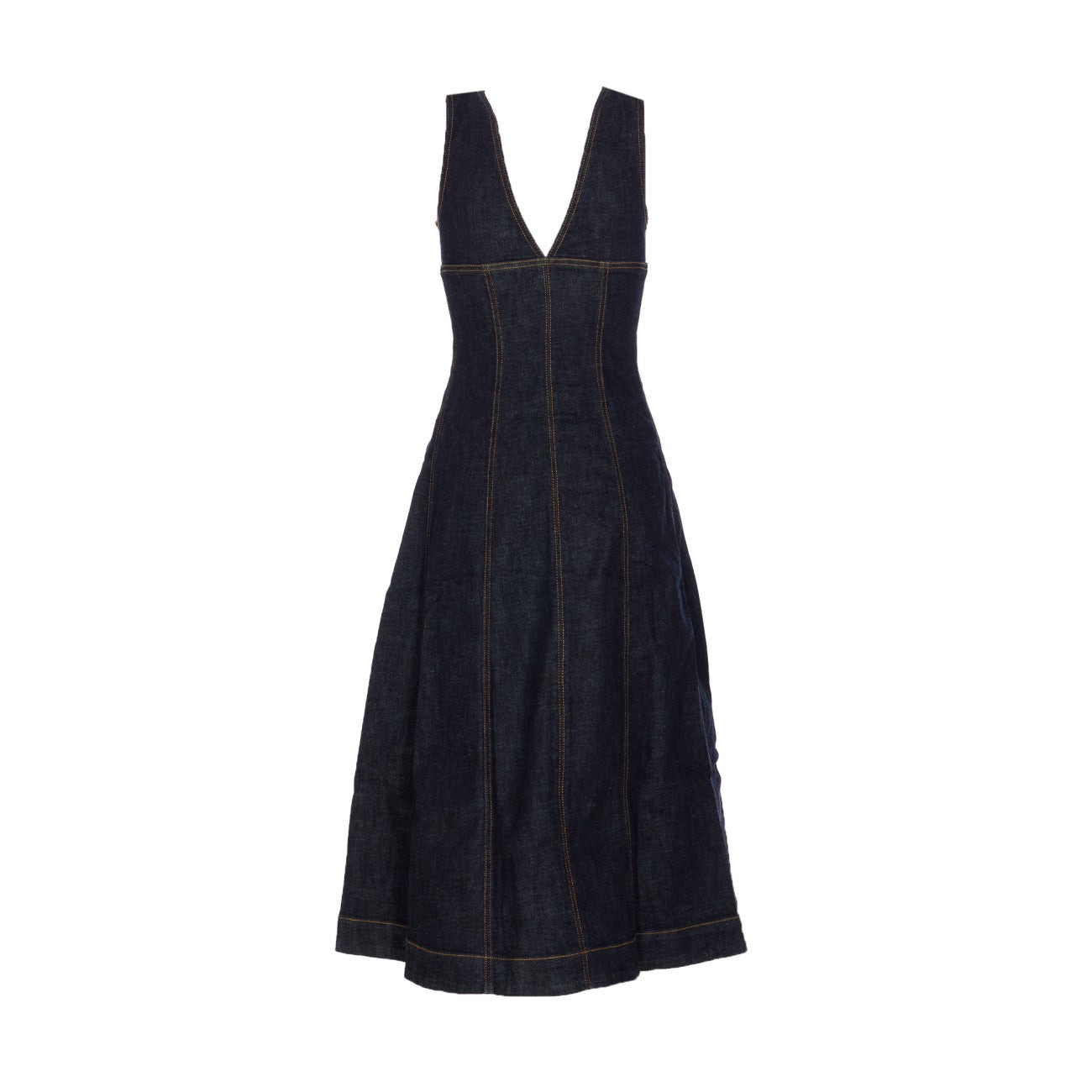 Self Portrait Women Denim Midi Dress - 2