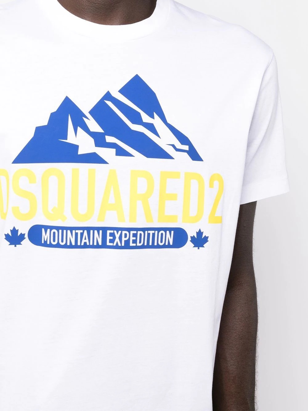 Mountain logo-print T-shirt - 5