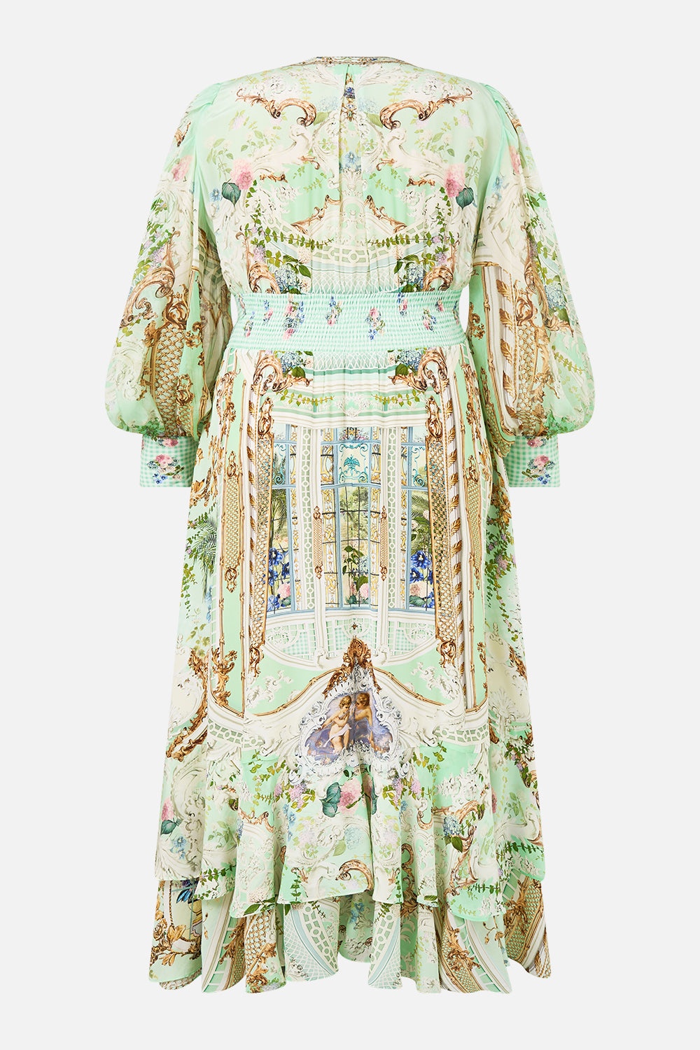 LONG BUTTON FRONT DRESS - 12