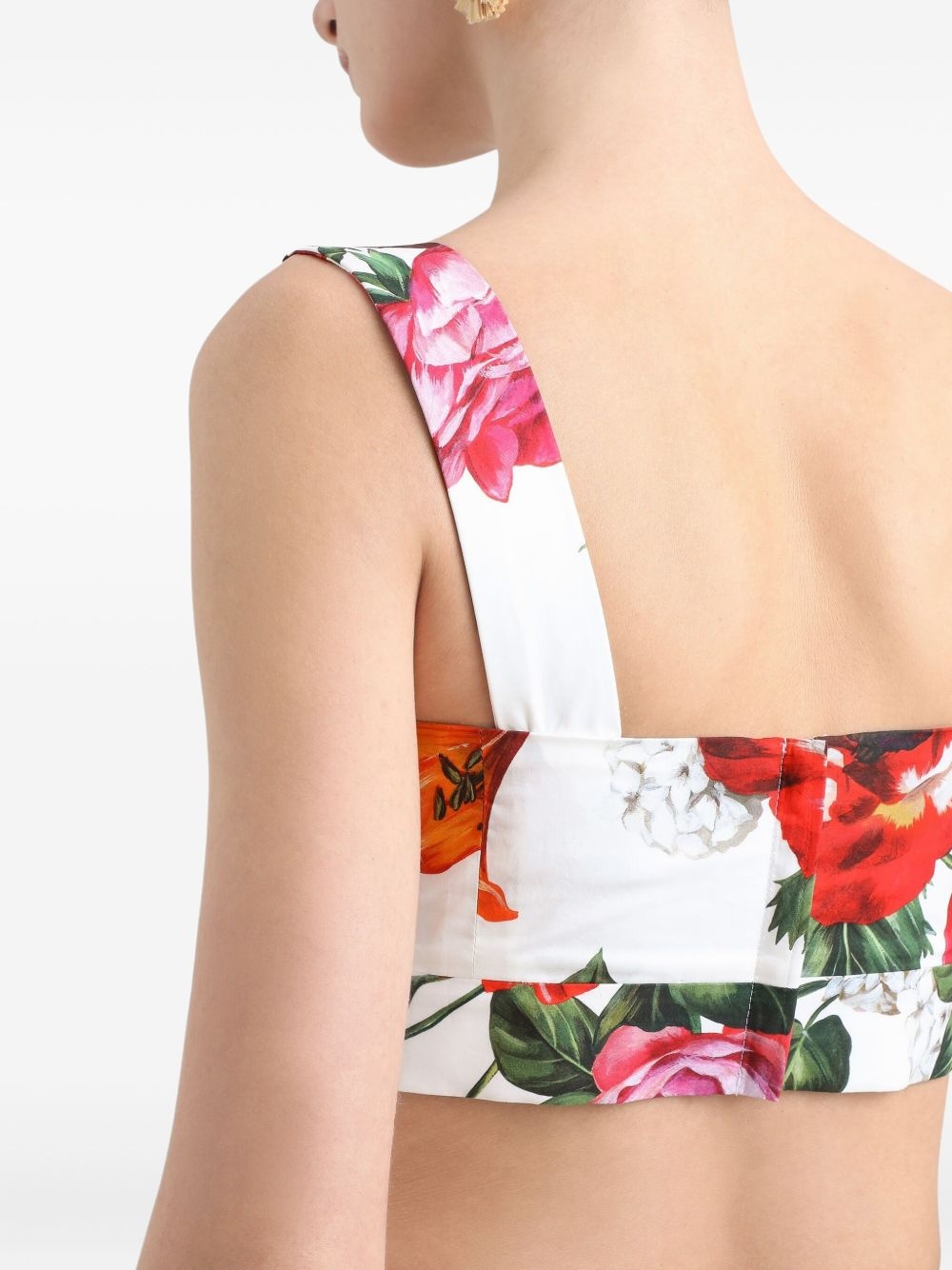 floral-print top - 5