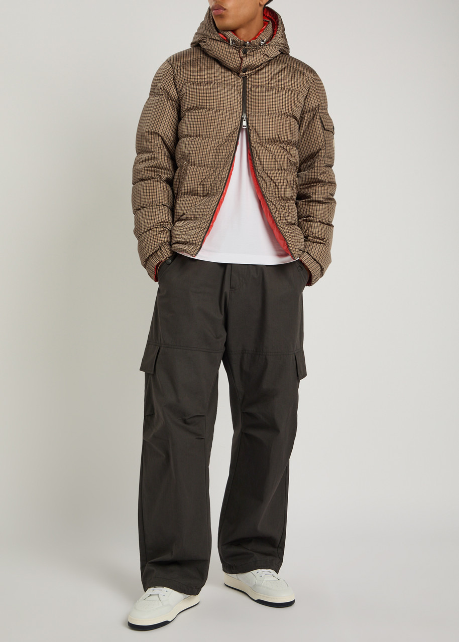 Moncler Jonage Houndstooth Quilted Shell Jacket - 3