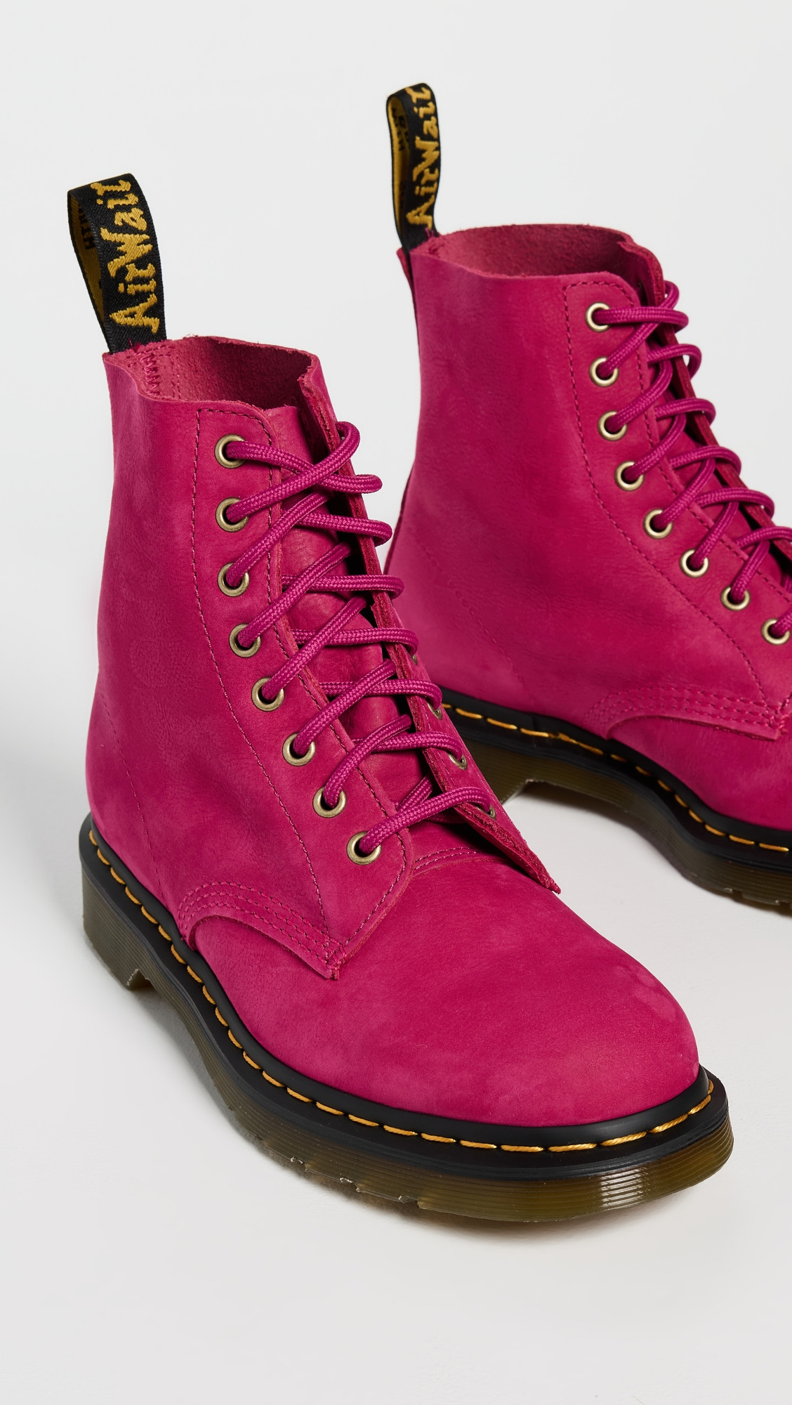 1460 Pascal Milled Nubuck Boots - 4