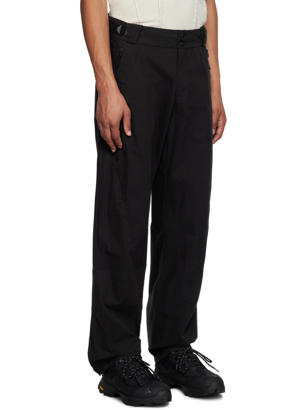 Black Cinch Trousers - 2