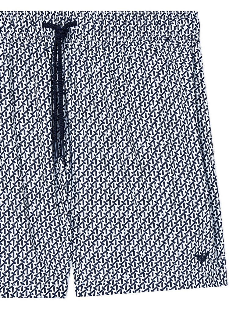 EMPORIO ARMANI printed swim shorts outlook