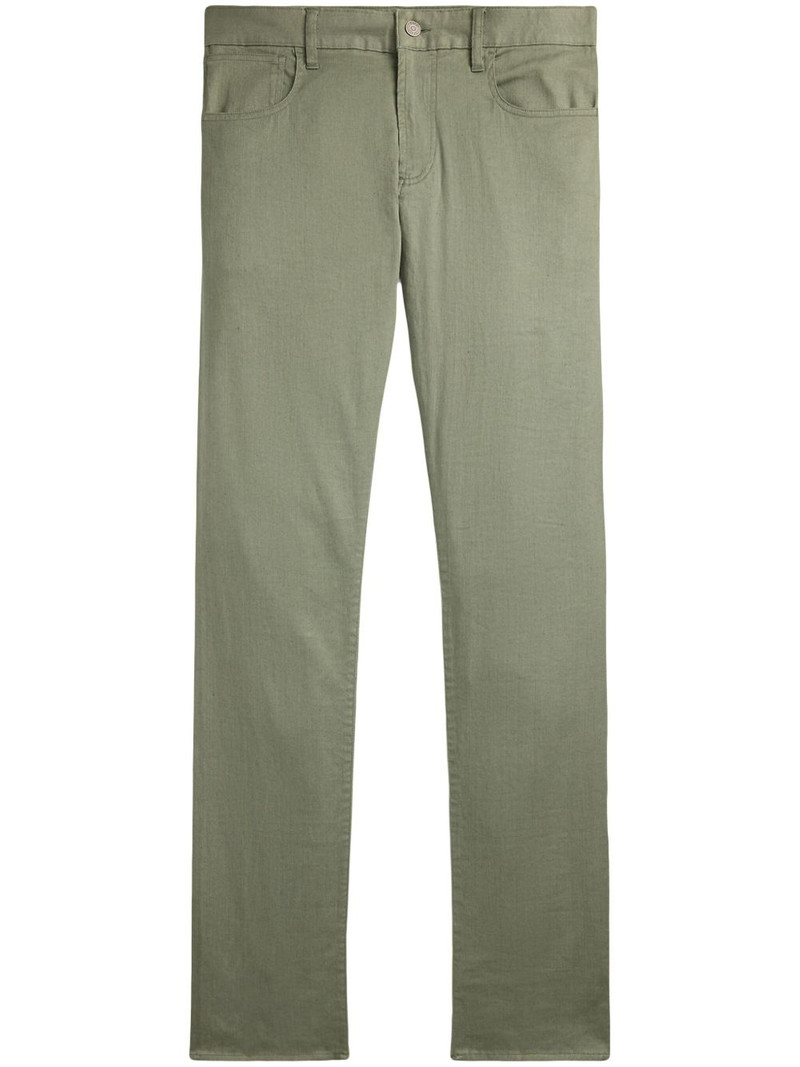 cotton-linen denim pants 1