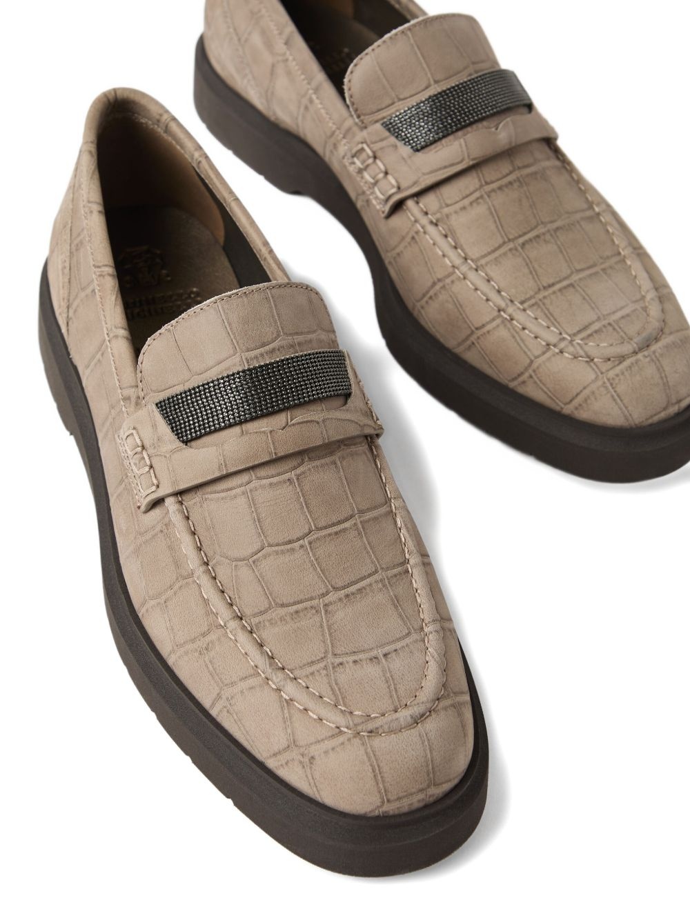 leather loafers - 4