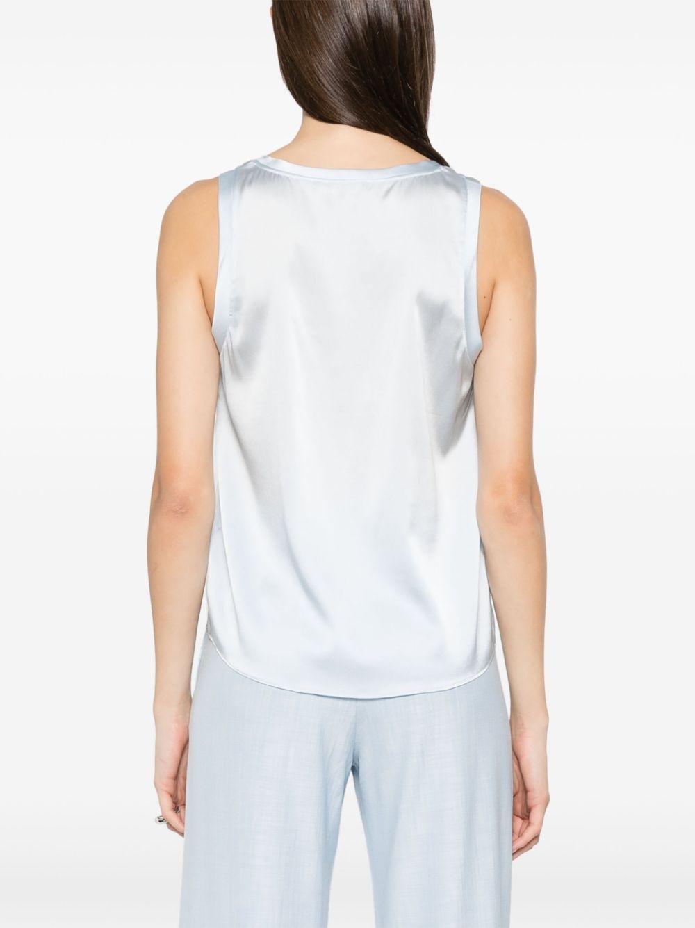 satin tank top - 4