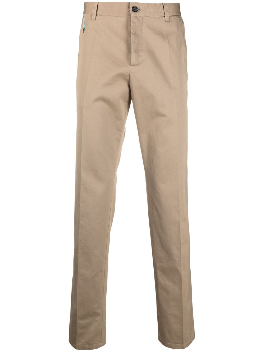 gabardine chino trousers - 1