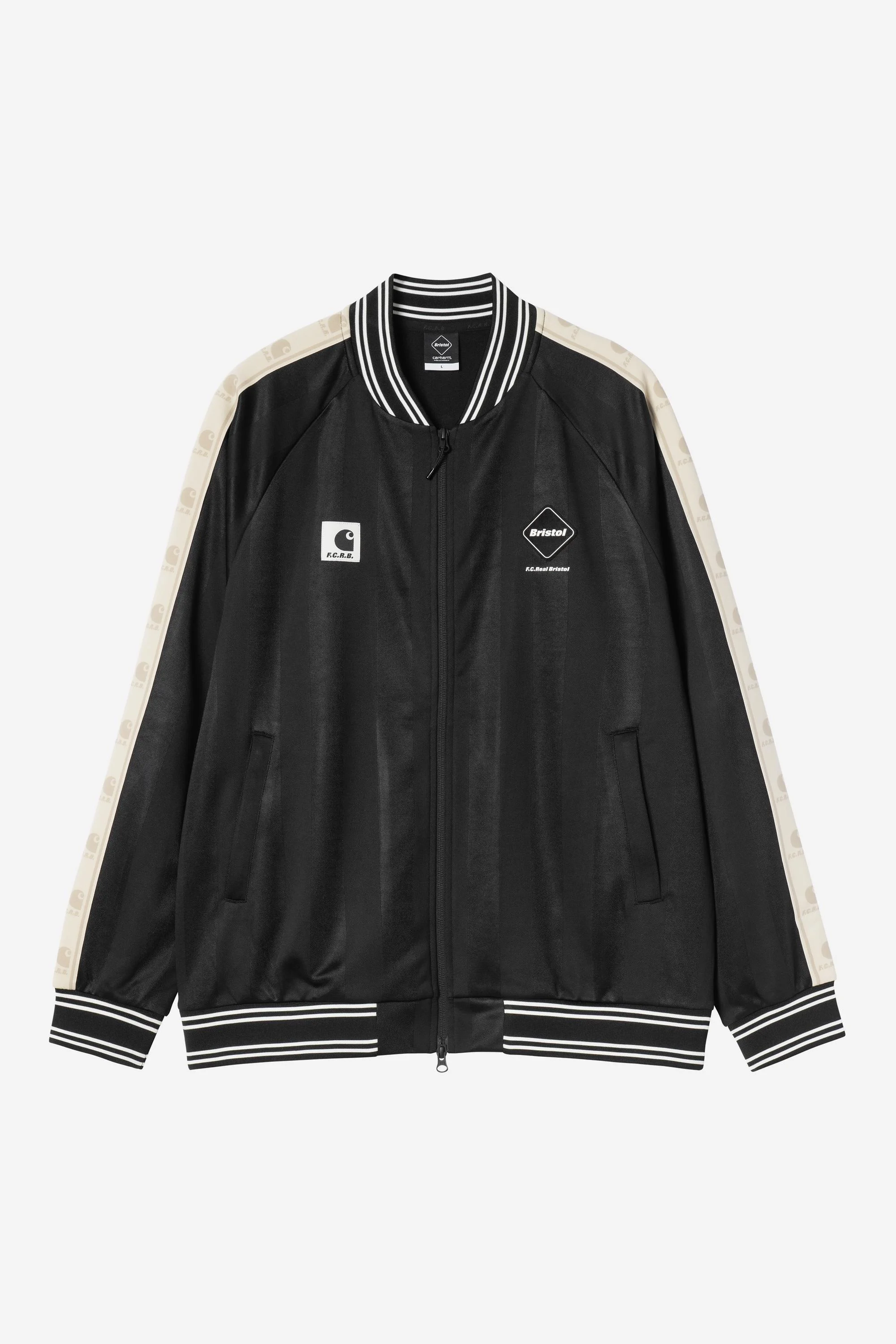 F.C.Real Bristol x Carhartt WIP Varsity Track Jersey Blouson - 1