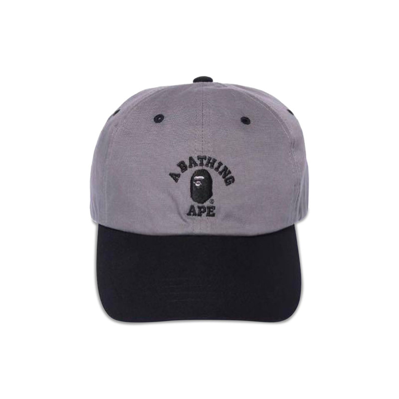 BAPE College Panel Cap 'Grey' - 1