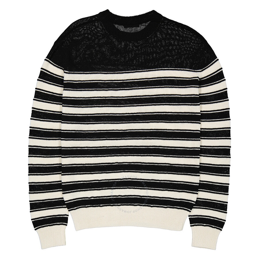 Balmain Men's Stripped Knitted Sailor Jumper - 2