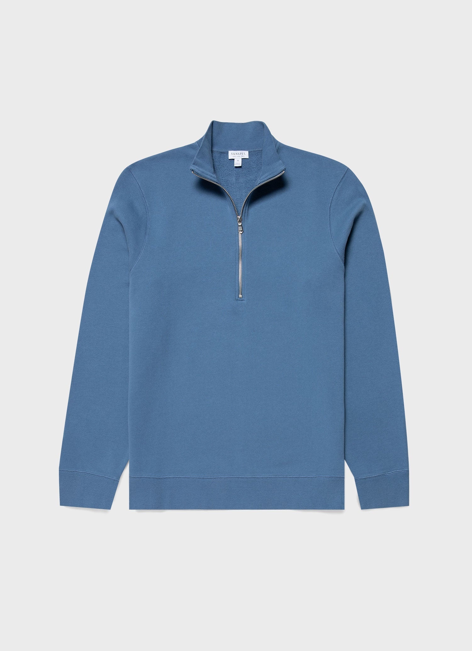Half Zip Loopback Sweatshirt - 1
