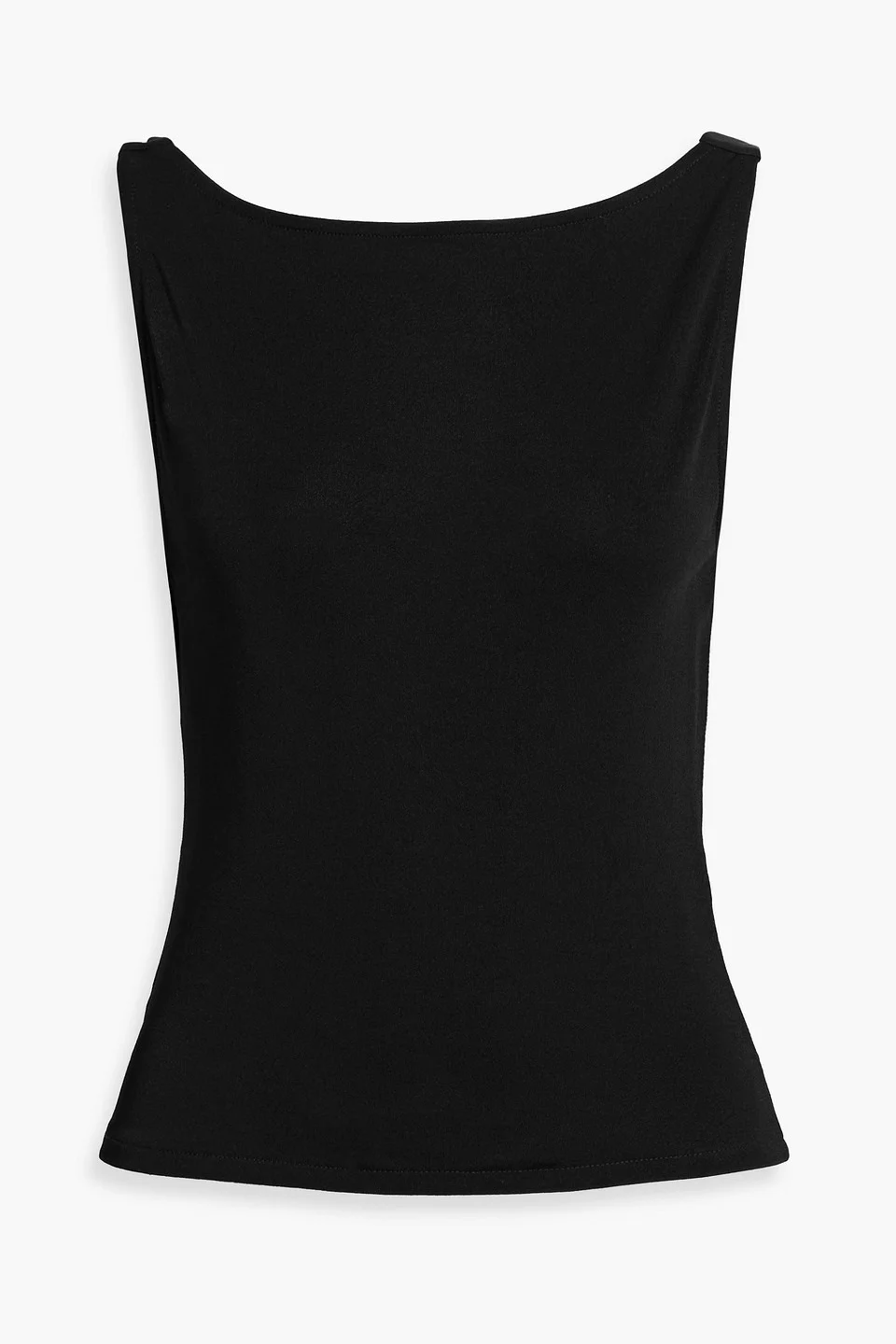 The Drape crepe-jersey tank - 1