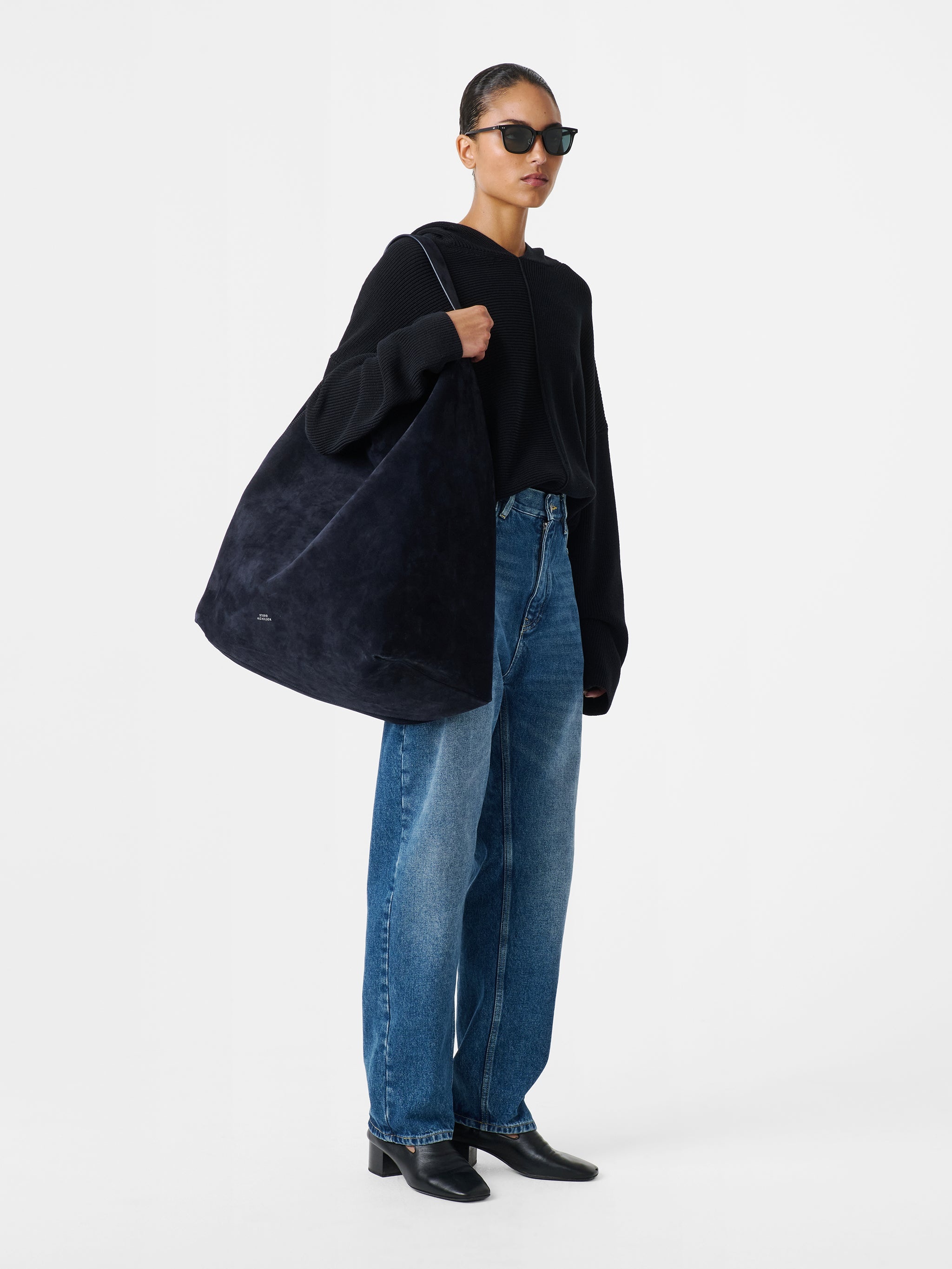 Hobo Type 2 Suede Bag - 7