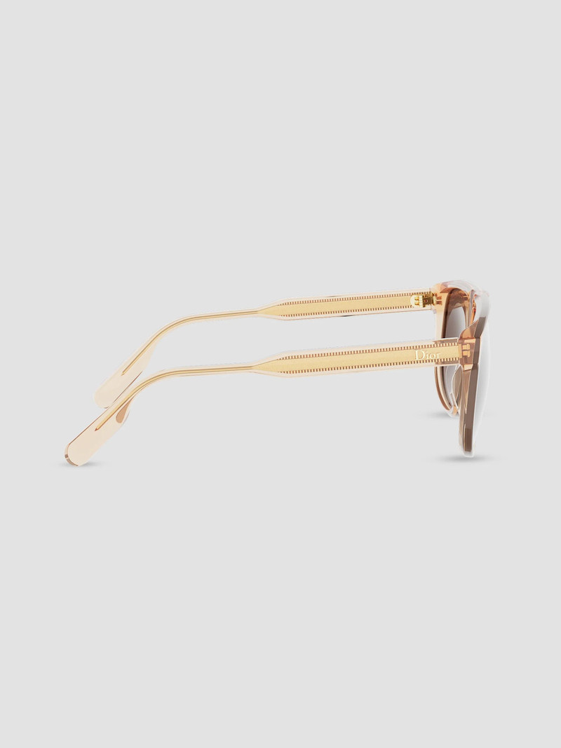 Women's DioRibbon S3I 61MM Square Sunglasses - Orange 7