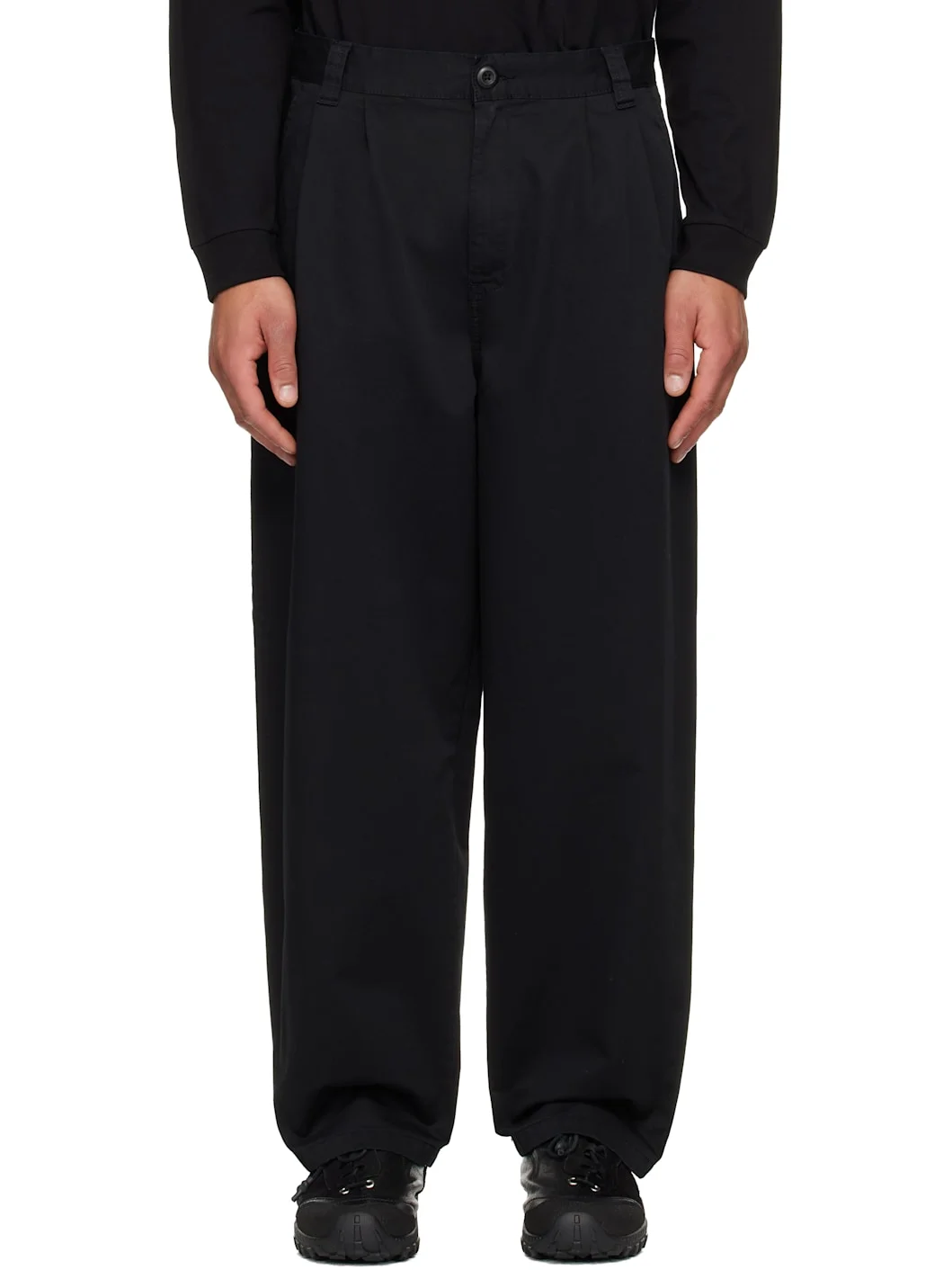 Black Merrick Trousers - 1