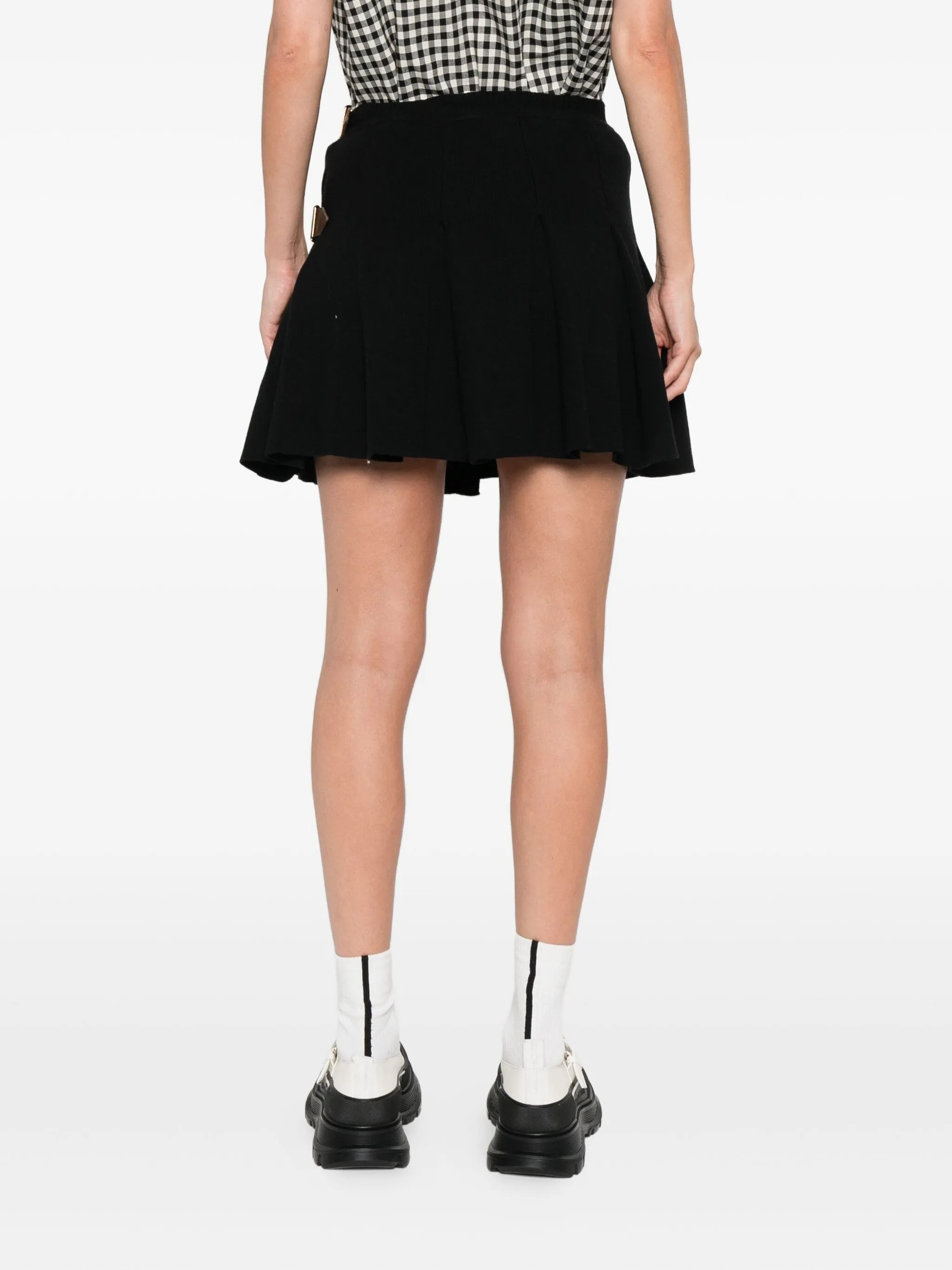 Vivienne Westwood Belted Pleated Mini Skirt - 3