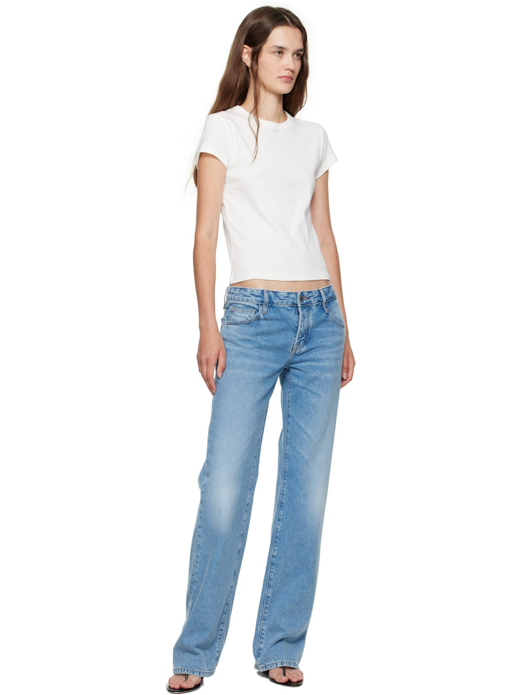 Blue Outland Denim Edition Mid Rise Balloon Jeans - 4