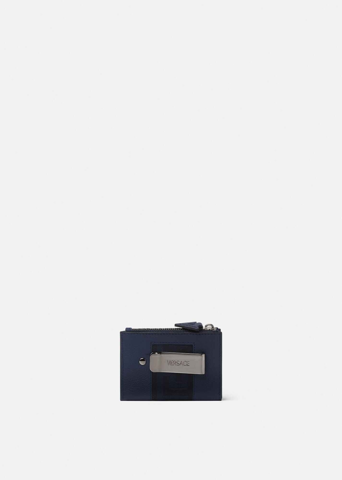 Greca Leather Card Case - 3