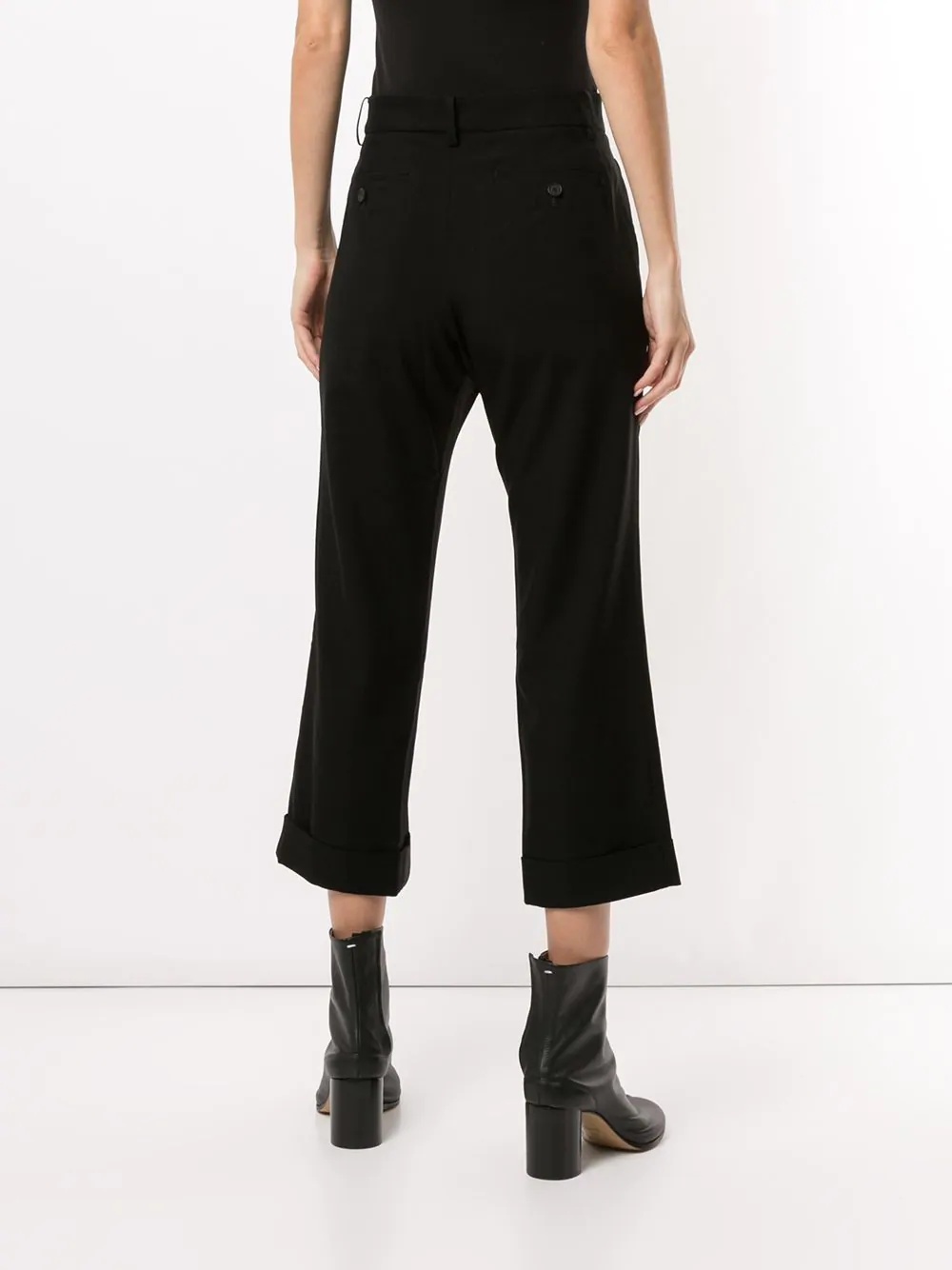 cropped tailored trousers - 4