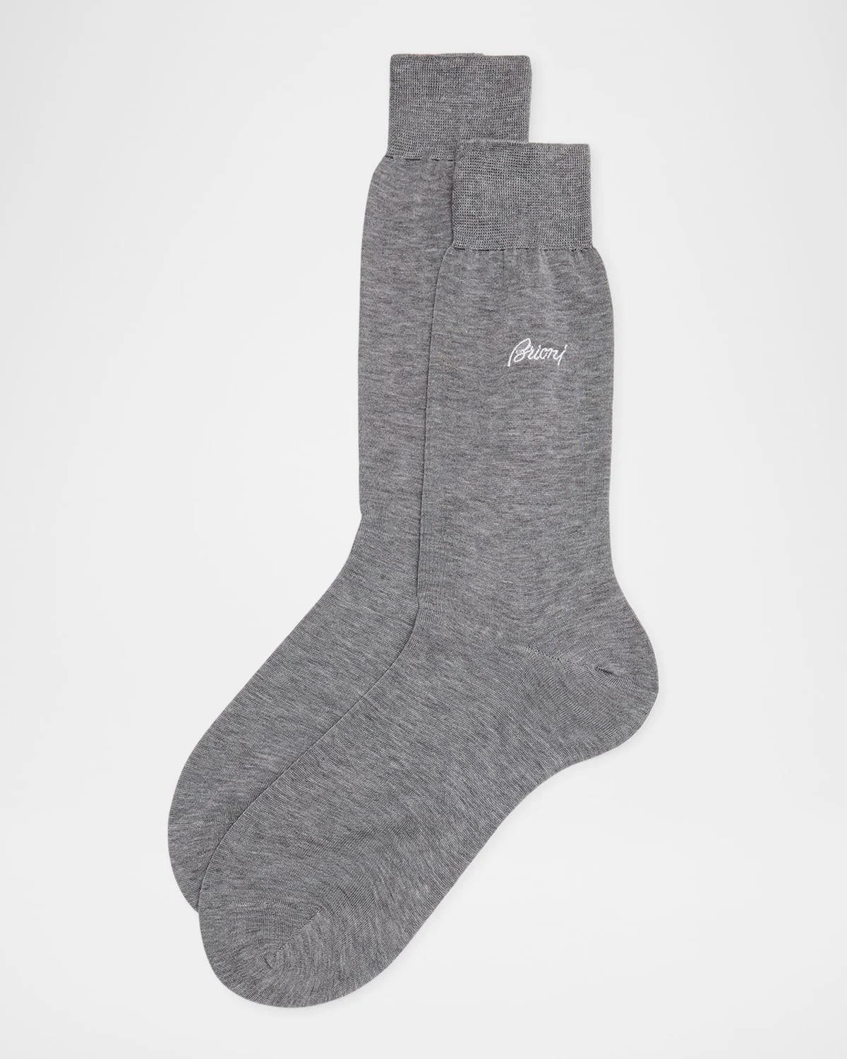 Men's Solid Crew Socks - 1