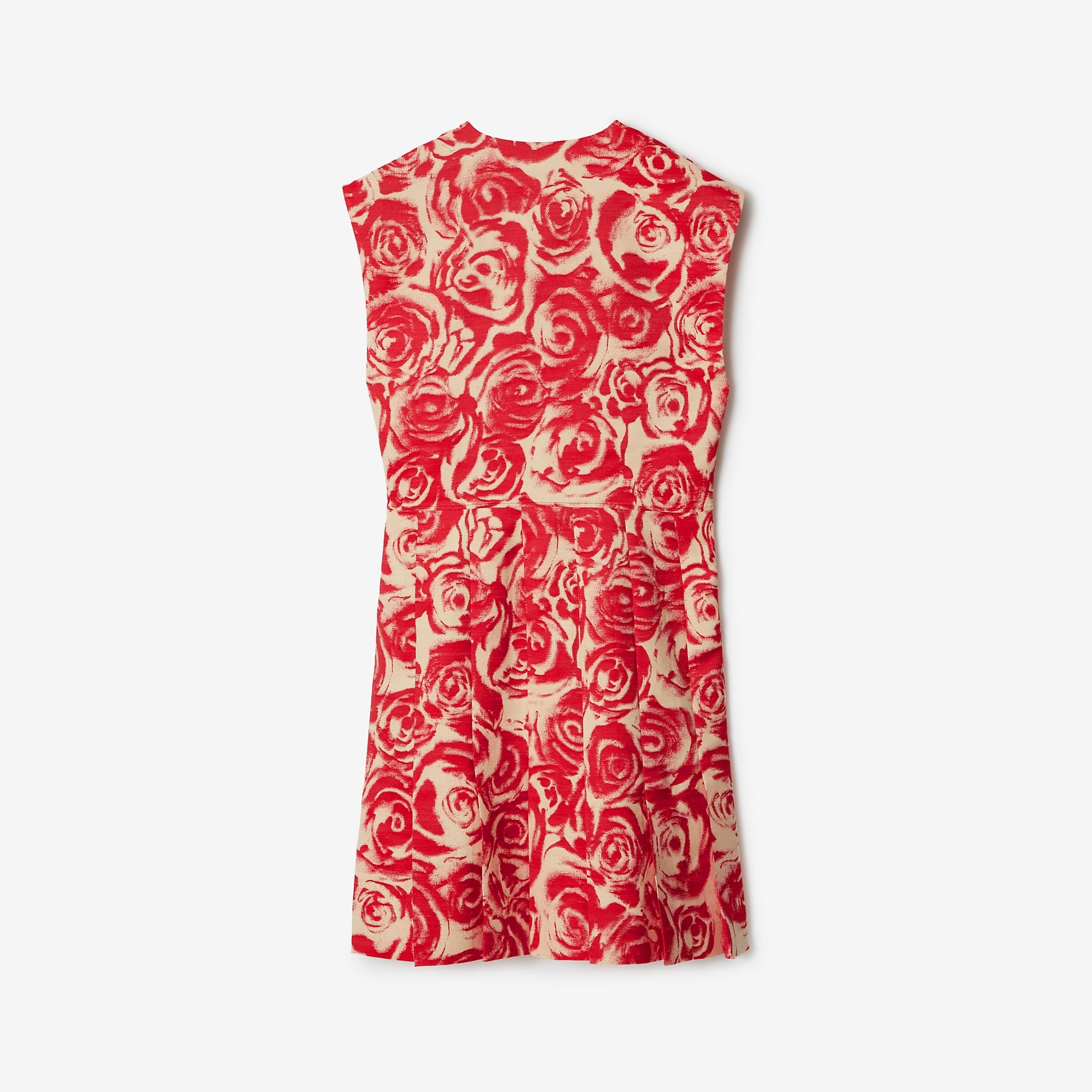 Rose Cotton Blend Dress - 5