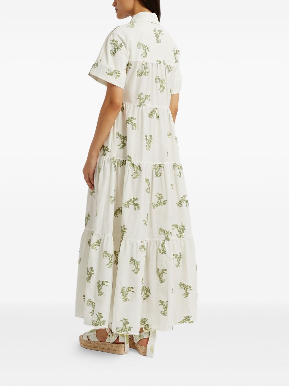 short-sleeve shirt dress - 4