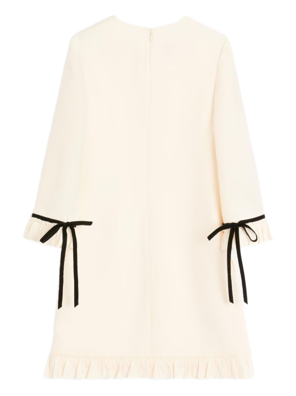 ruffle-detail mini dress - 2