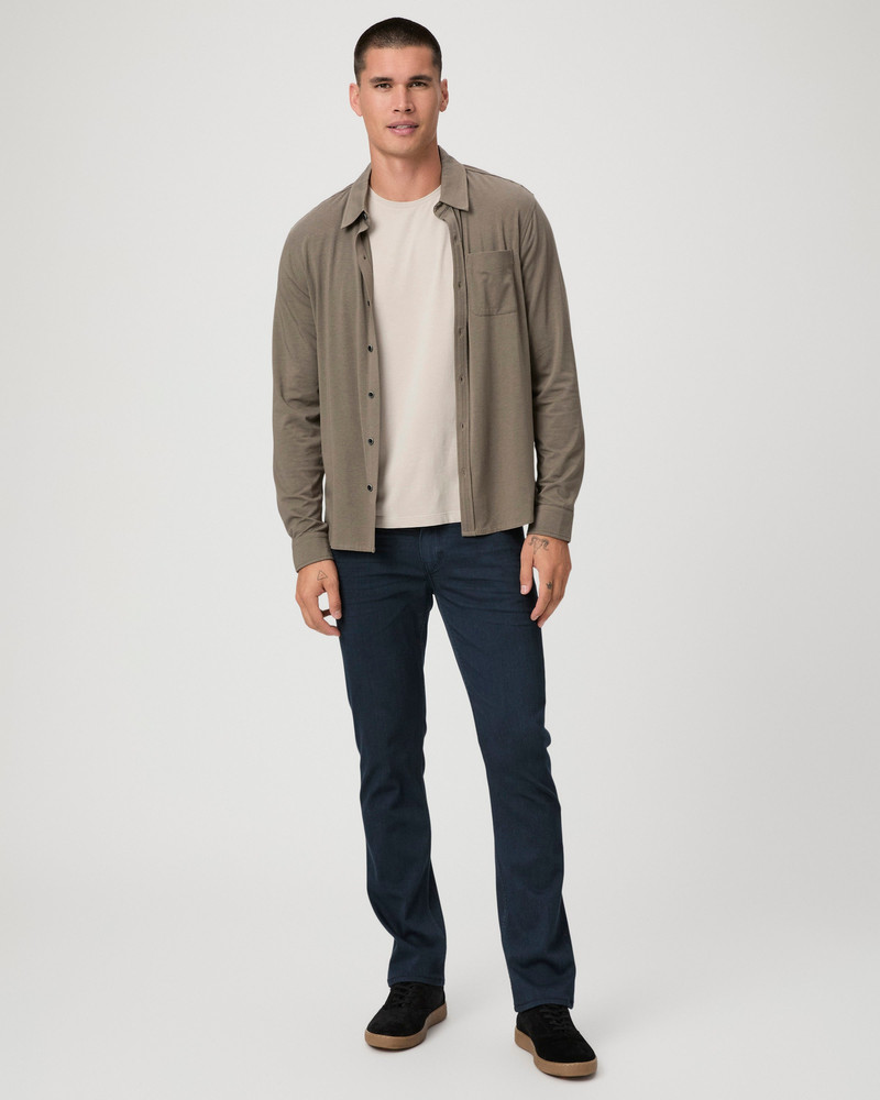 PAIGE Transcend Normandie 37" Extra Long Straight Jean outlook