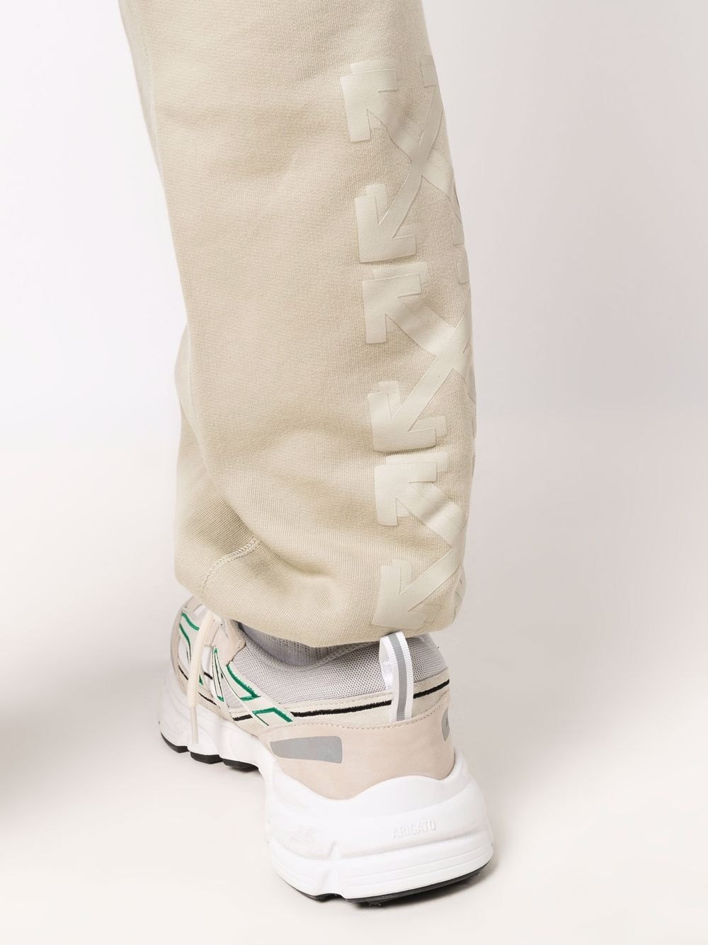 rubber Arrows-motif track pants - 5