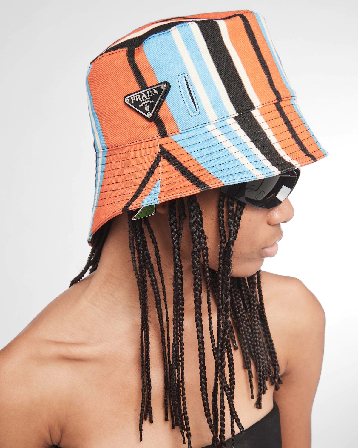 Printed drill bucket hat - 2