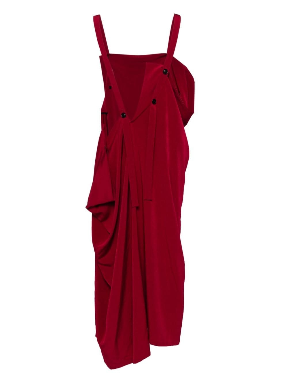 asymmetric cami dress - 2