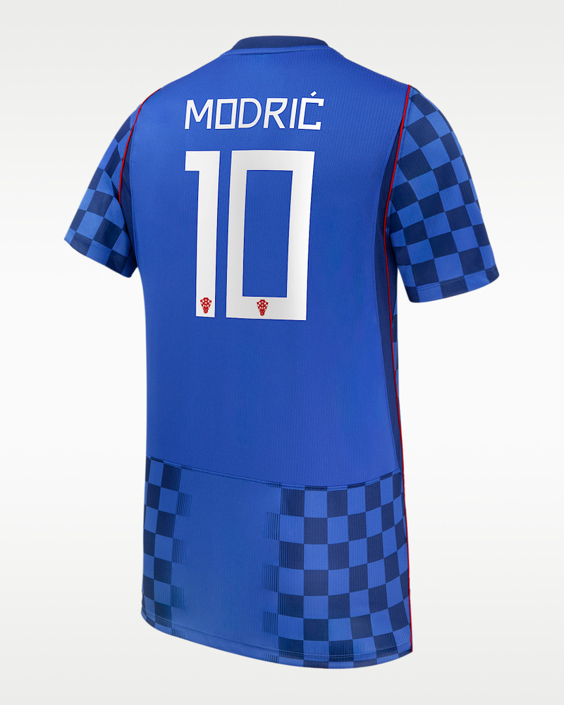 Luka Modrić Croatia National Team 2026 Stadium Away Men's Nike Dri-FIT Soccer Jersey 1