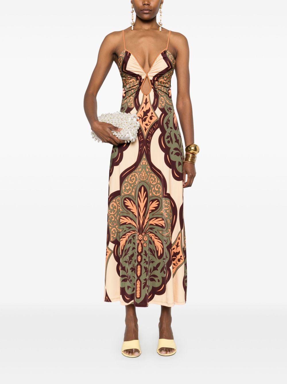 Nuestra Tierra midi dress - 2