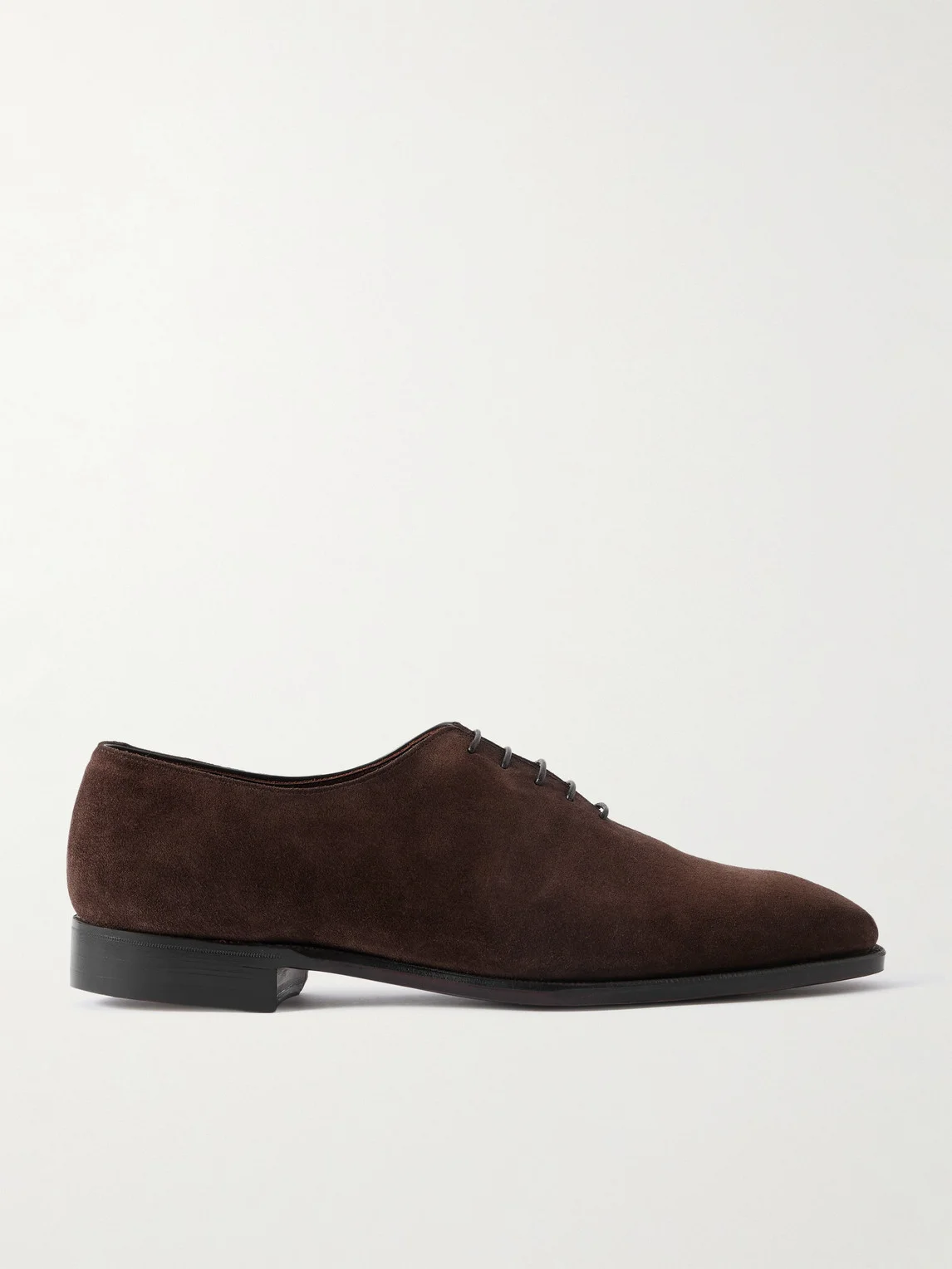 Merlin Whole-Cut Suede Oxford Shoes - 1