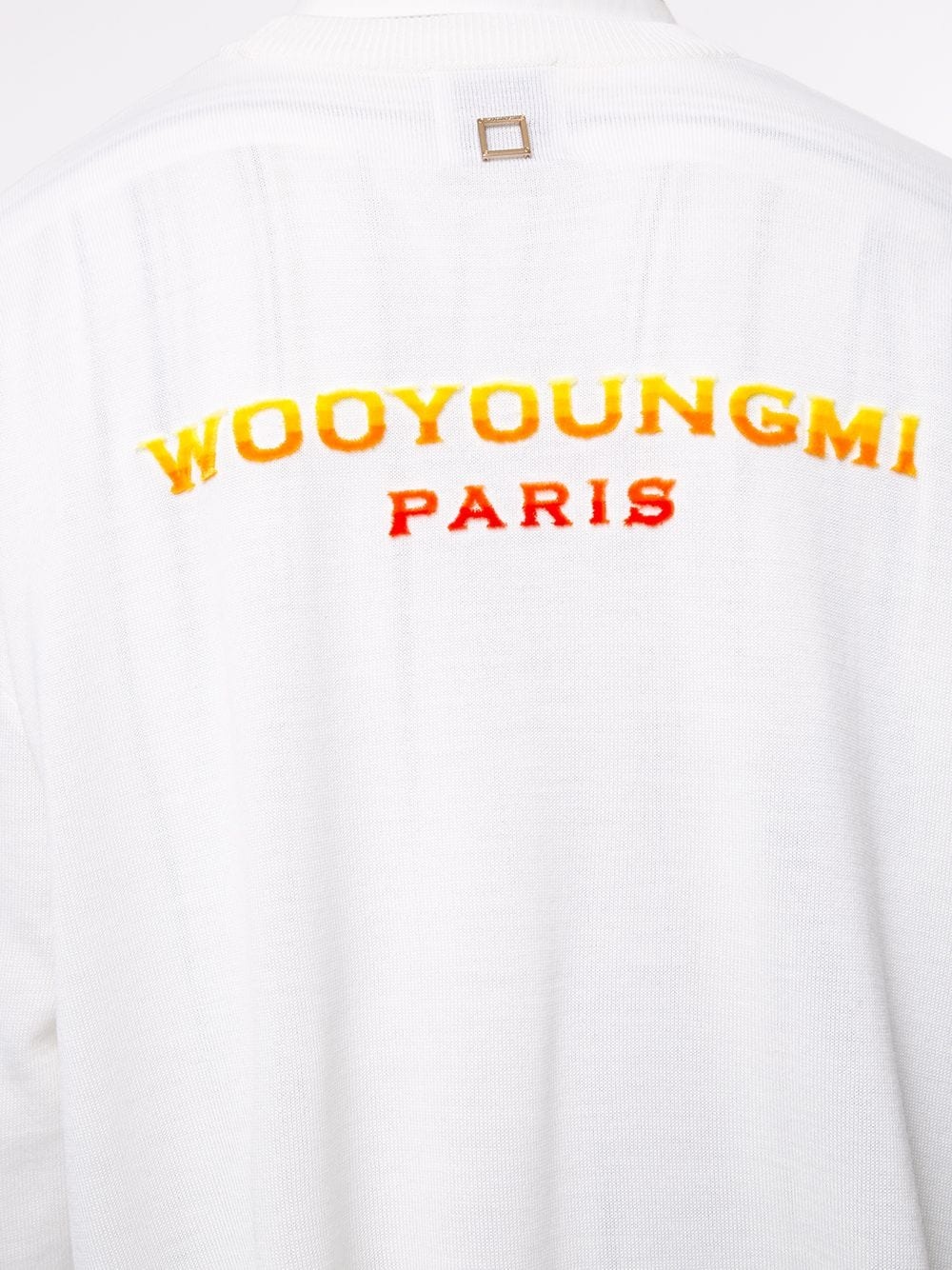 logo-print crew neck jumper - 5