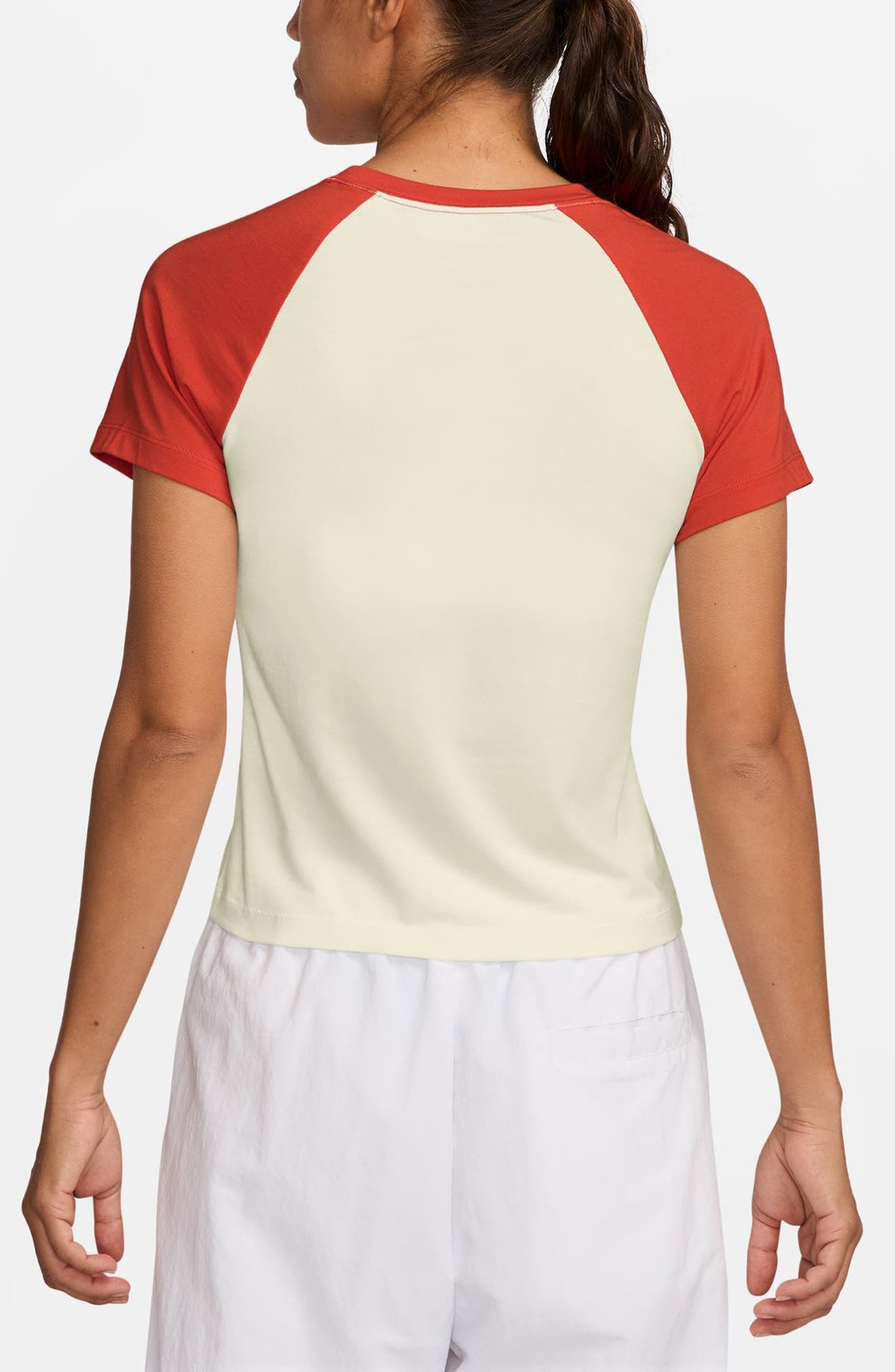 Nike Chill Graphic T-Shirt in Sail/Picante Red at Nordstrom - 2