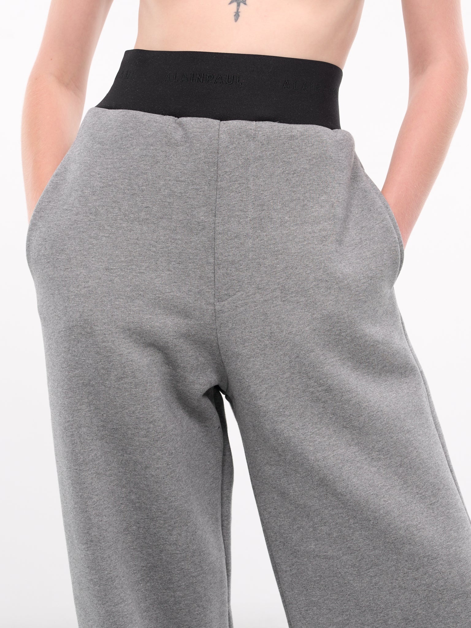 Elastic Waistband Sweatpants - 5