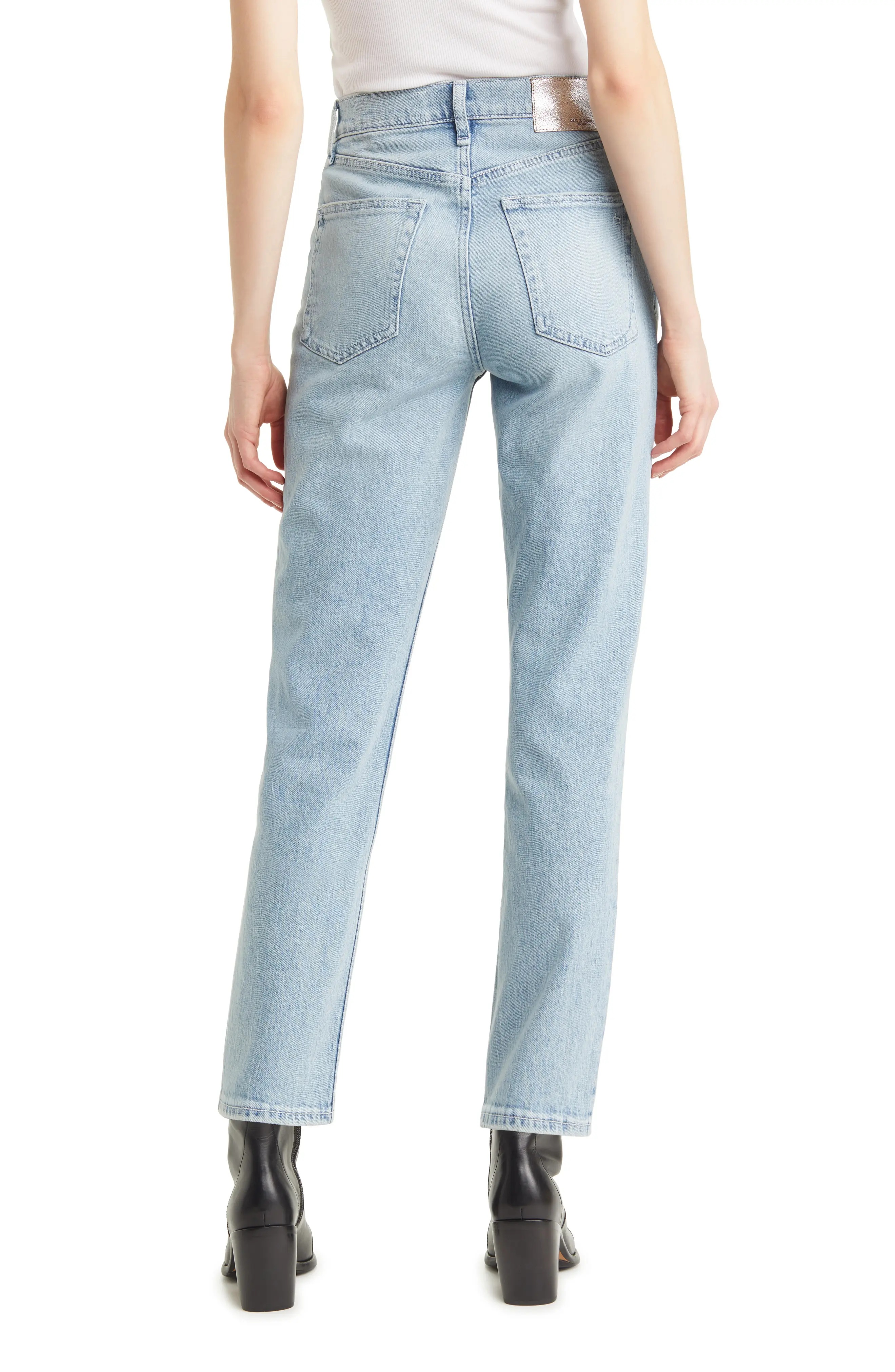 Wren High Waist Ankle Slim Jeans - 2