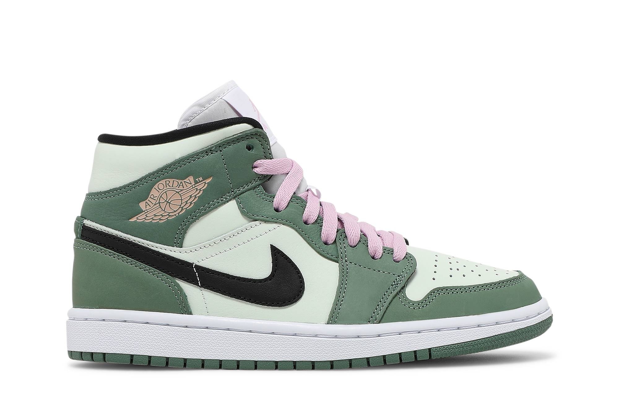 Wmns Air Jordan 1 Mid SE 'Dutch Green' - 1