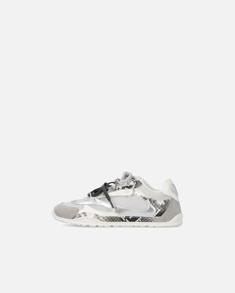 PINKO PYTHON-PRINT SNEAKERS WITH DOUBLE LACES outlook