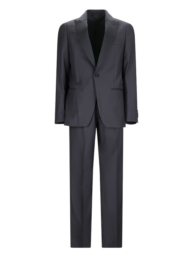 shawl-lapel single-breasted suit 1