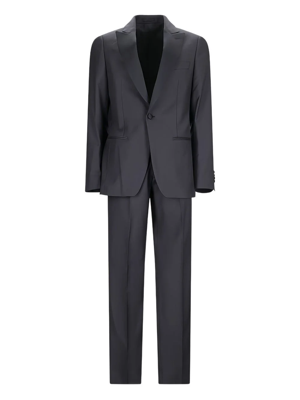 shawl-lapel single-breasted suit - 1