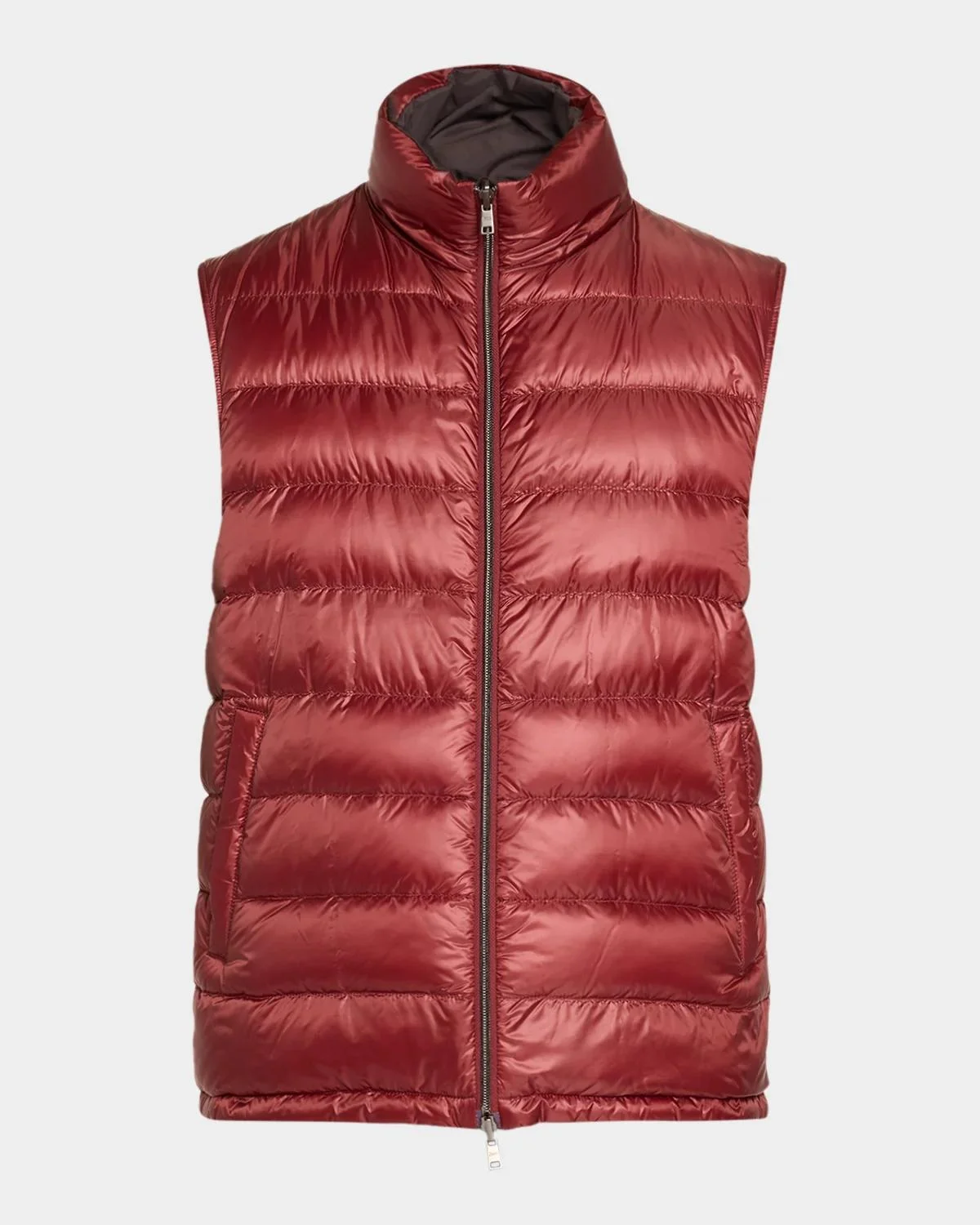 Men's Cotton-Cashmere Puffer Vest - 1