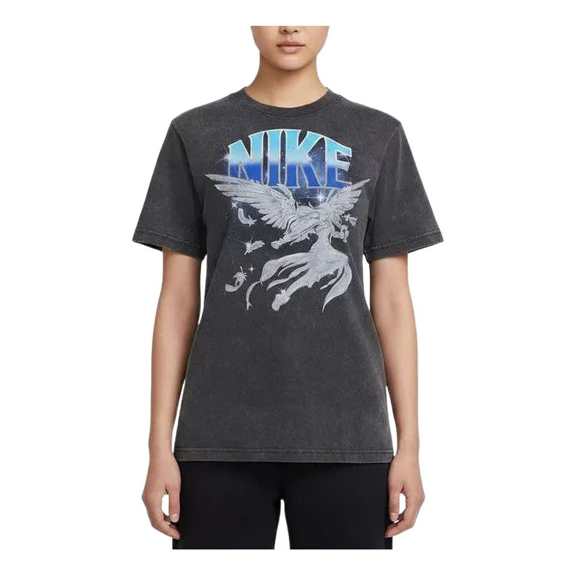 (WMNS) Nike Sportswear T-Shirt 'Anthractie' IW1198-060 - 1