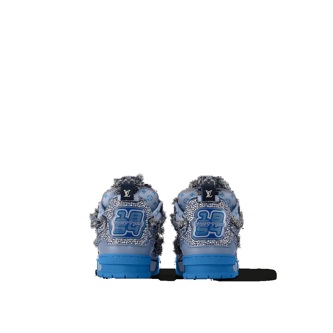 LOUIS VUITTON LV Skate Sneakers 'Blue' 1ABMH9 - 3