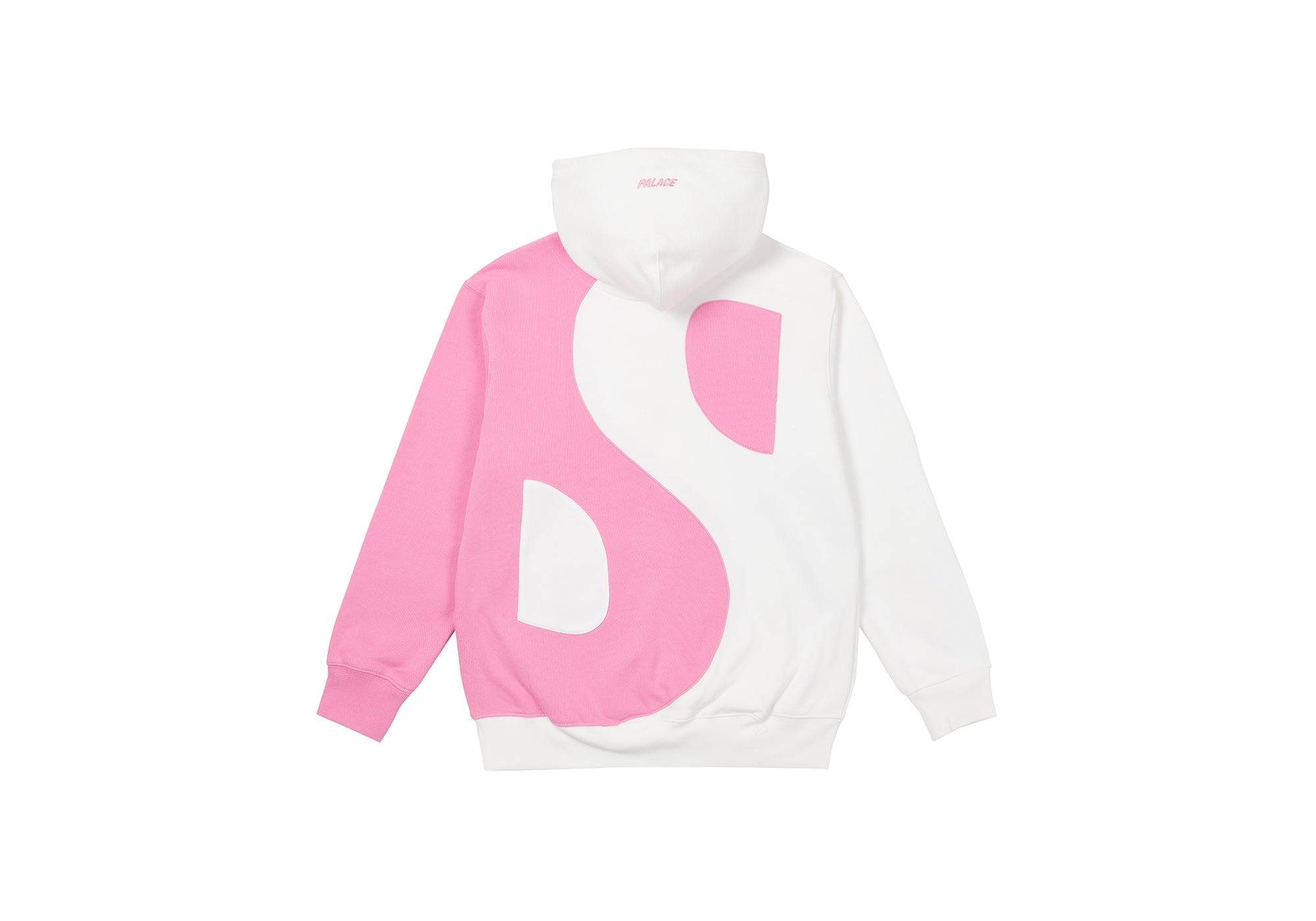 YIN YANG HOOD PINK / WHITE - 2