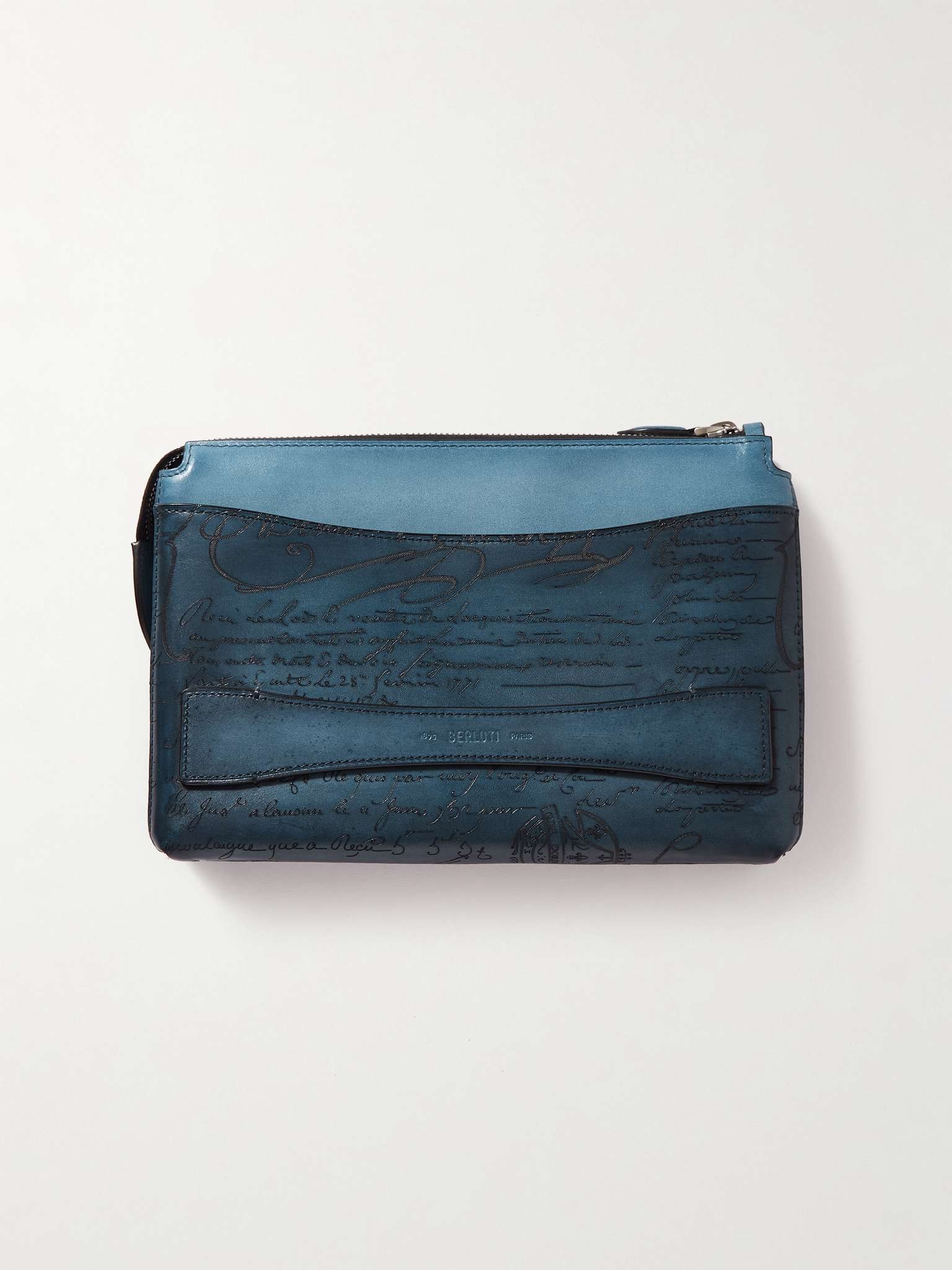 Neo Venezia Scritto Leather Wallet - 1