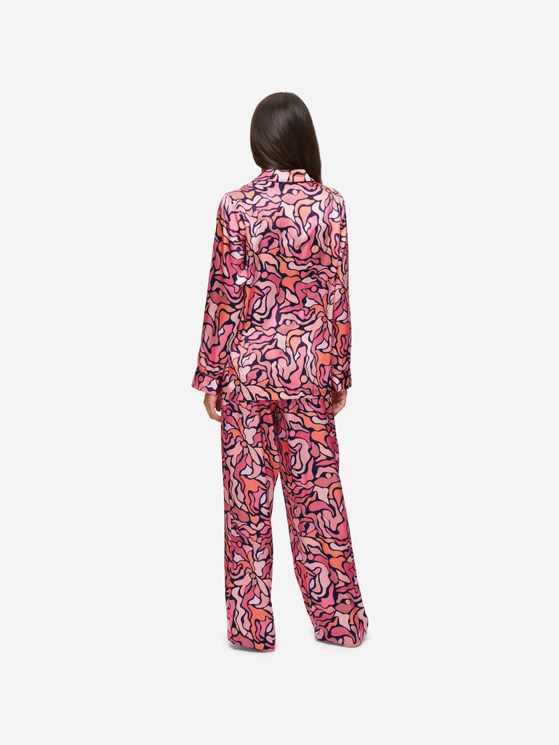 Women's Pyjamas Brindisi 85 Silk Satin Multi - 4